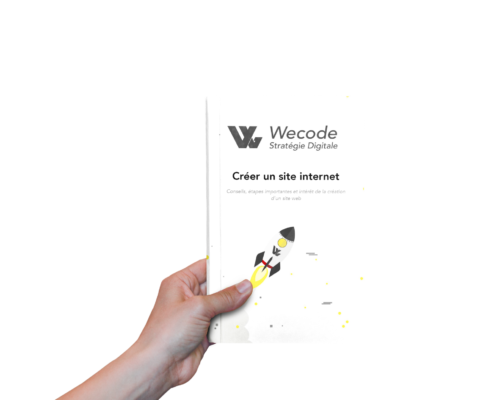 Couverture du livre blanc Wecode Créer son site internet